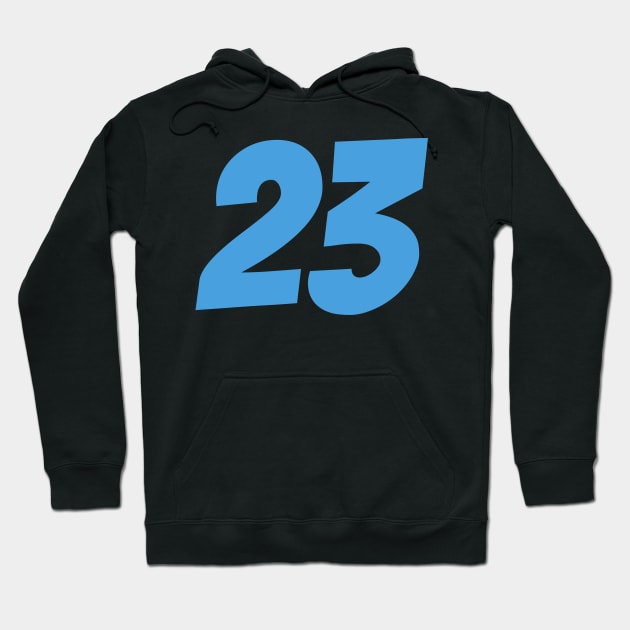 Alexander Albon 23 - Driver Number Hoodie by GreazyL